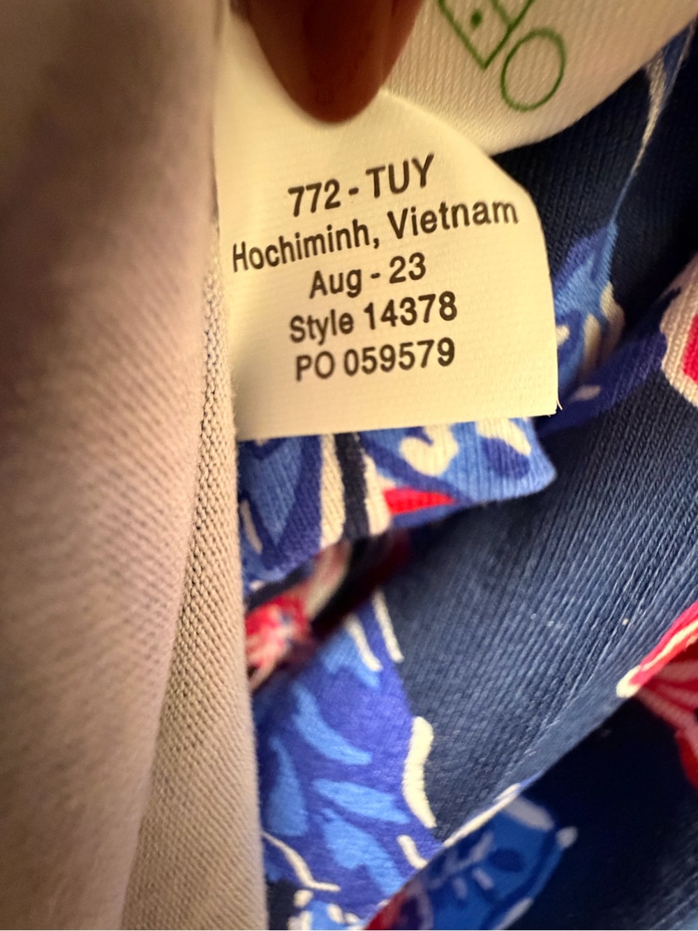 Lilly Pulitzer Bryson Maxi Dress Women’s Medium Low Tide Navy Floral Long Sleeve - Picture 11 of 11